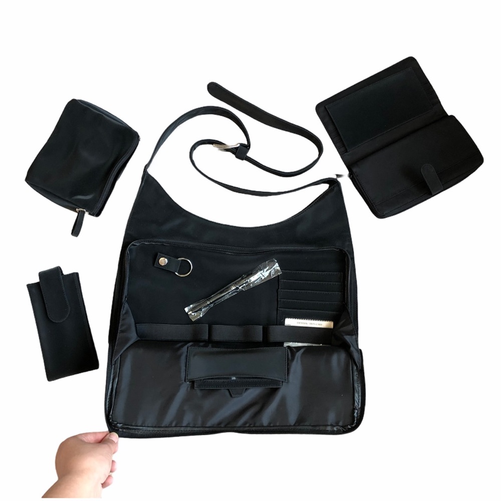 Linda Dano women’s crossbody travel bag organizer